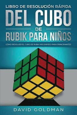 bokomslag Libro de Resolución Rápida Del Cubo de Rubik para Niños