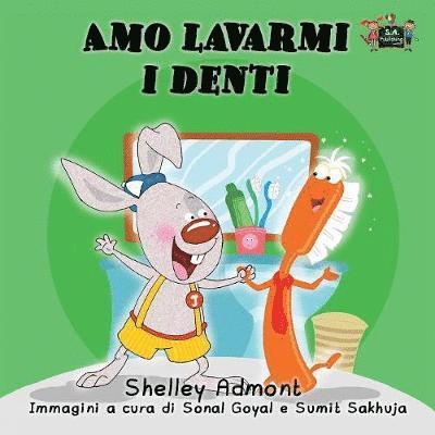 Shelley Admont, Kidkiddos Books, Shelley, Admont, KidKiddos, Books - Amo lavarmi i denti, Häftad