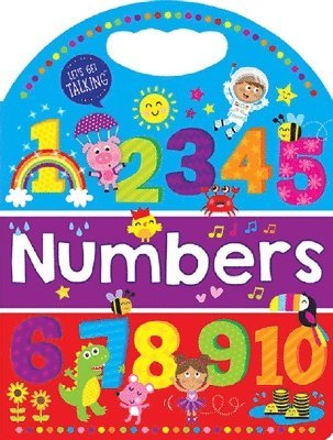 Kidsbooks Publishing - Let's Get Talking Handled Board Book - Numbers, Kartonnage