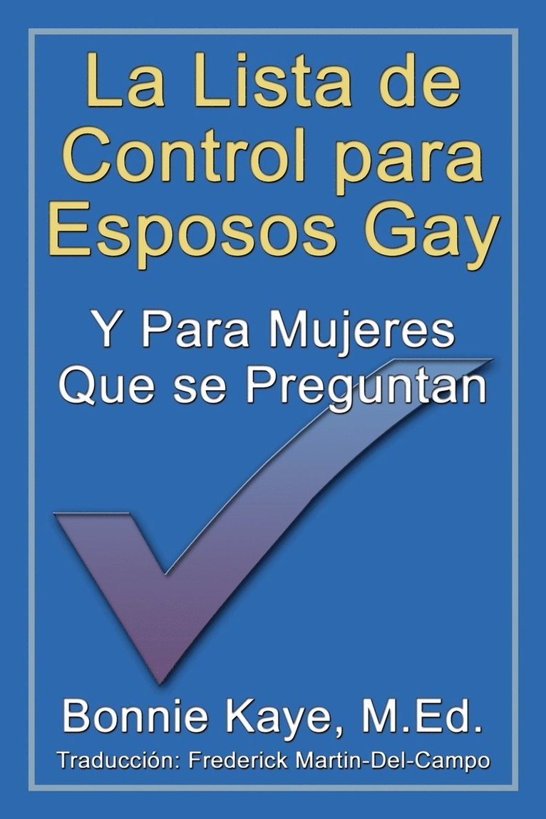 Lista De Control Para Esposos Gay Y Para Mujeres Que Se Preguntan