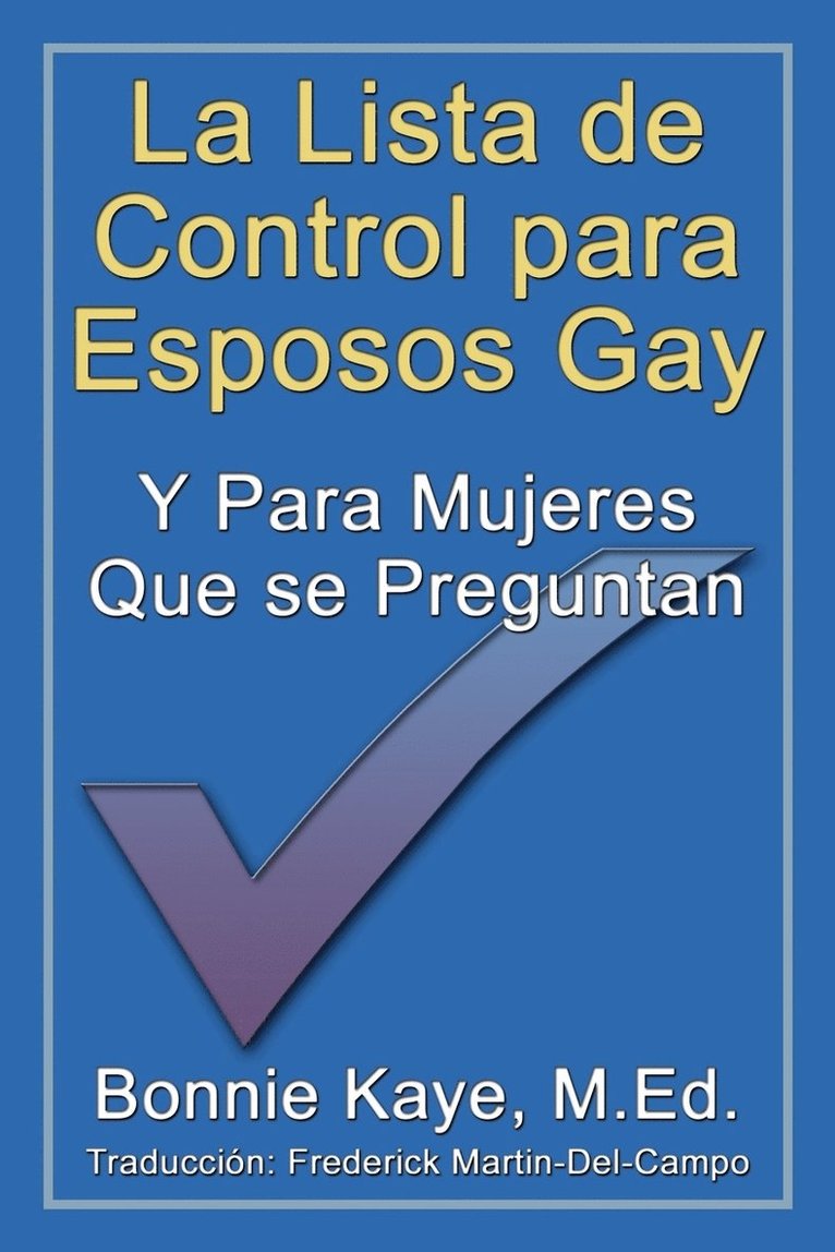 La Lista De Control Para Esposos Gay Y Para Mujeres Que Se Preguntan 1