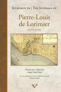 bokomslag Journals of Pierre-louis De Lorimier 1777 - 1795