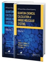 bokomslag Quantum-Chemical Calculation of Unique Molecular Systems, Two-Volume Set