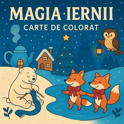 Chris Martin - Magia Iernii - Carte de Colorat, Häftad. Tillgänglighet: Lägg i varukorg
