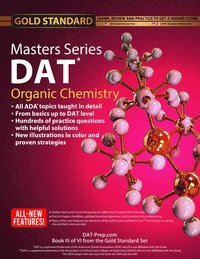 bokomslag DAT Masters Series Organic Chemistry