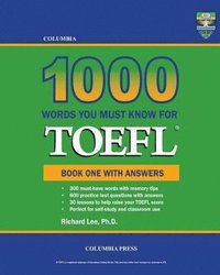 bokomslag Columbia 1000 Words You Must Know for TOEFL