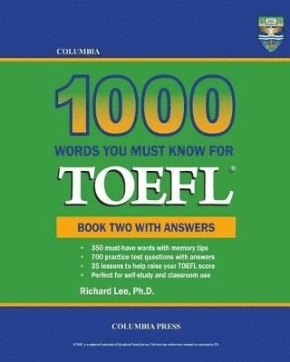 bokomslag Columbia 1000 Words You Must Know for TOEFL