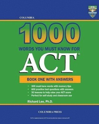 Columbia 1000 Words You Must Know for ACT 1