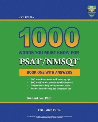 bokomslag Columbia 1000 Words You Must Know for PSAT/NMSQT