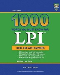 bokomslag Columbia 1000 Words You Must Know for LPI