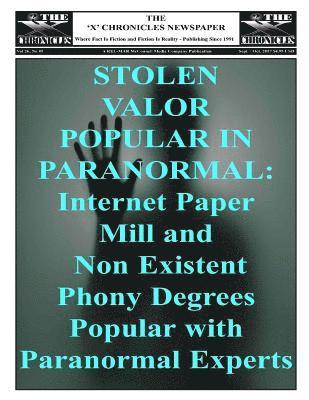 The 'X' Chronicles Newspaper: September / October 2017 Edition