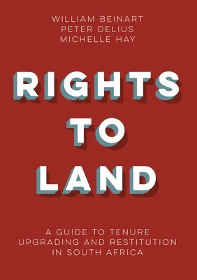 bokomslag Rights to land