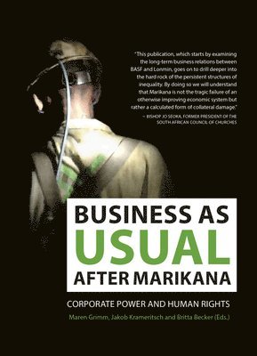 bokomslag Business as usual after Marikana