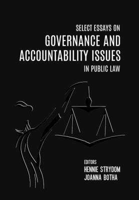 bokomslag Select Essays on Governance and Accountability Issues in Public Law