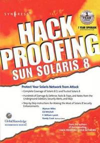 bokomslag Hack Proofing Sun Solaris 8