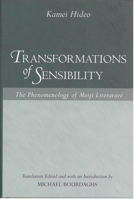 bokomslag Transformations of Sensibility