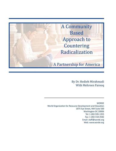 bokomslag Community Based Approach to Countering Radicalization