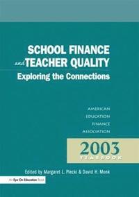 bokomslag School Finance and Teacher Quality