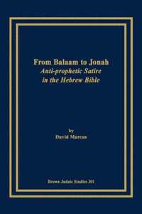 bokomslag From Balaam to Jonah