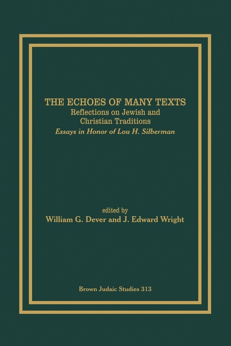 The Echoes of Many Texts 1