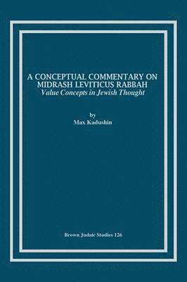 bokomslag A Conceptual Commentary on Midrash Leviticus Rabbah