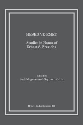 bokomslag Hesed Ve-Emet