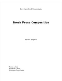 bokomslag Greek Prose Composition