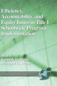 bokomslag Accountability, Efficiency and Equity
