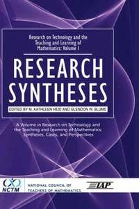 bokomslag Research on Technology in the Teaching and Learning of Mathematics v. 1; Research Syntheses