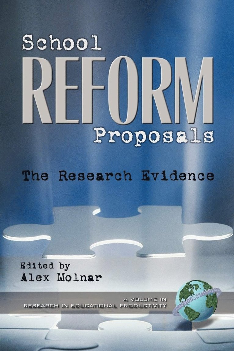 Alex Molnar - School Reform Proposals, Häftad