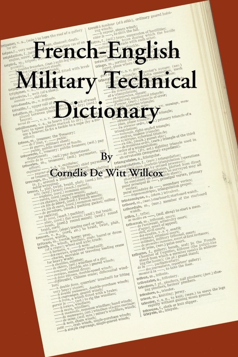 A French-English Military Technical Dictionary 1