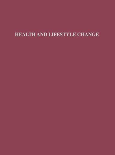 bokomslag Health and Lifestyle Change