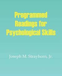 bokomslag Programmed Readings for Psychological Skills