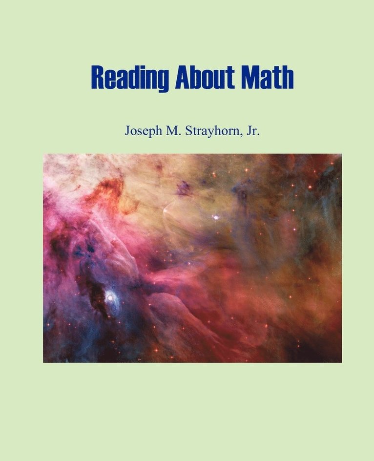 Reading About Math 1