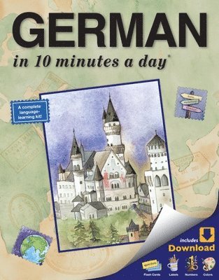 bokomslag GERMAN in 10 minutes a day