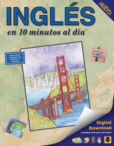 bokomslag INGLES en 10 minutos al dia