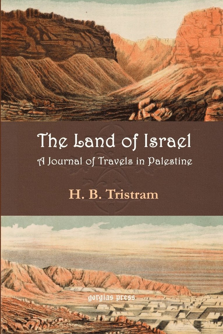 Land of Israel. A Journey of Travel in Palestine