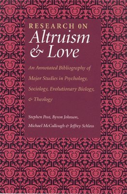 Research On Altruism & Love 1