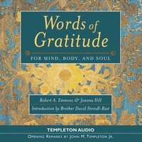 bokomslag Words Of Gratitude Mind Body & Soul