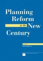 bokomslag Planning Reform in the New Century