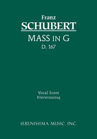 bokomslag Mass in G, D.167