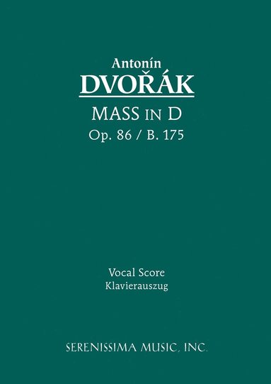 bokomslag Mass in D, Op.86