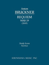 bokomslag Requiem in D minor, WAB 39