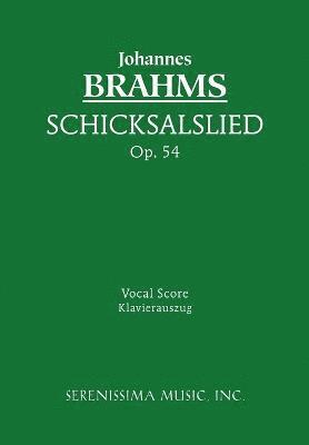 bokomslag Schicksalslied, Op.54