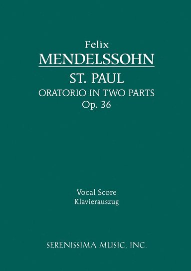 bokomslag St. Paul, Op.36
