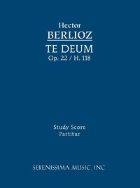 bokomslag Te Deum, Op.22 / H 118