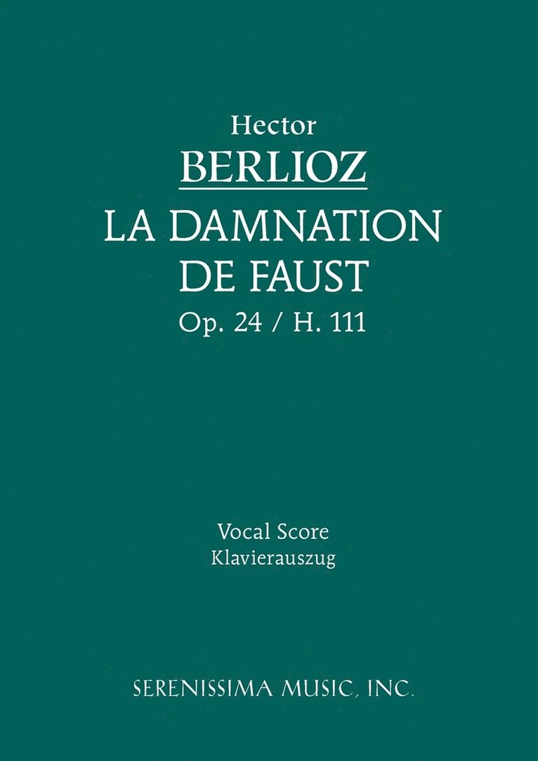 La Damnation de Faust, Op.24 1