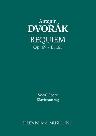 bokomslag Requiem, Op.89 / B.165