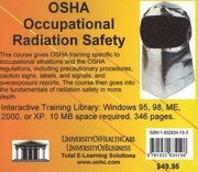 bokomslag OSHA Occupational Radiation Safety