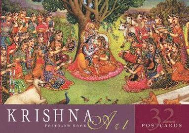 bokomslag Krishna Art Postcard Book